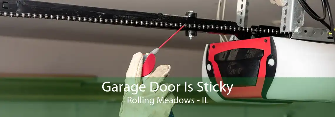 Garage Door Is Sticky Rolling Meadows - IL