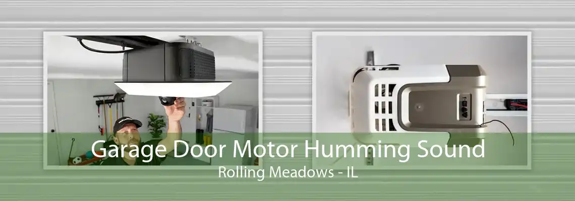 Garage Door Motor Humming Sound Rolling Meadows - IL