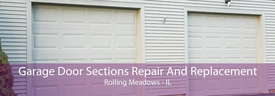 Garage Door Sections Repair And Replacement Rolling Meadows - IL