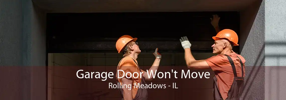 Garage Door Won't Move Rolling Meadows - IL