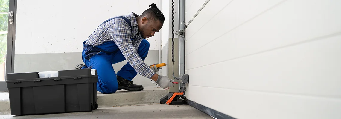 Garage Door Track Repair in Rolling Meadows, IL