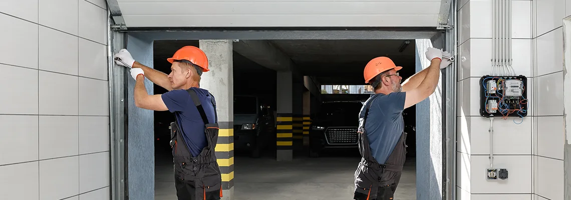 Wooden Garage Door Frame Repair in Rolling Meadows, Illinois